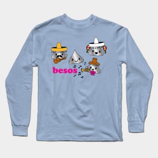 Besos Kisses Long Sleeve T-Shirt